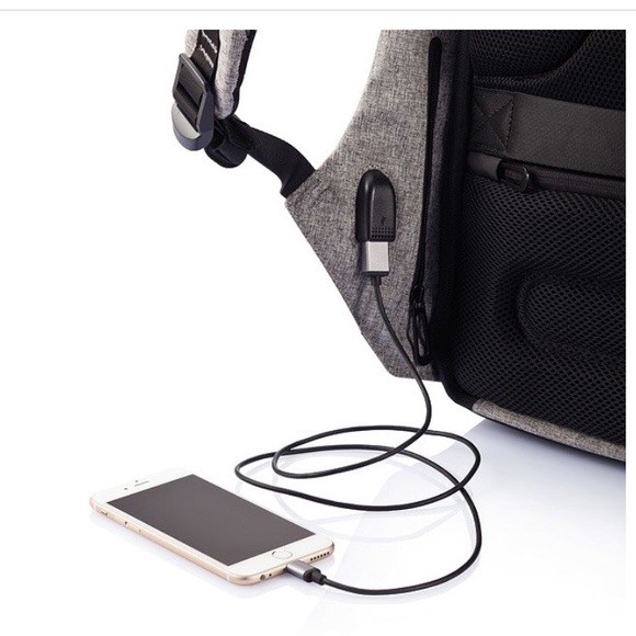 ANTI-THEFT Backpack - BLACK NEW - Picture 7 of 8